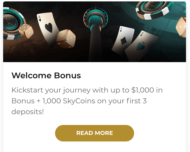 Bonus & Promo code Skycity Casino